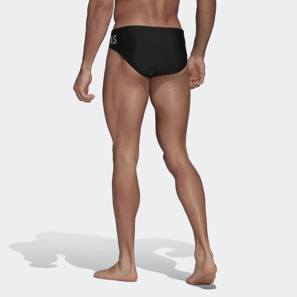 Kąpielówki adidas Wording Swim HA0334 - czarne