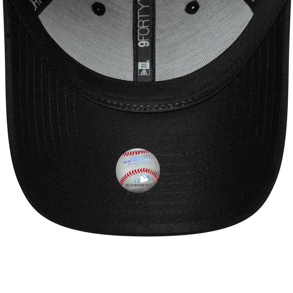 Czapka unisex New Era New York Yankees MLB Metallic 9FORTY 60771846 - czarna