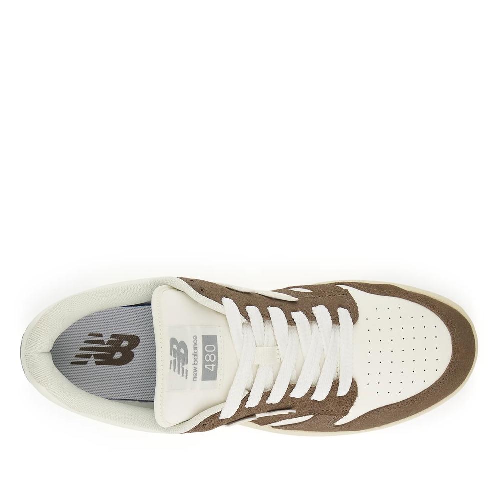 Buty unisex New Balance U480P4QI - brązowe