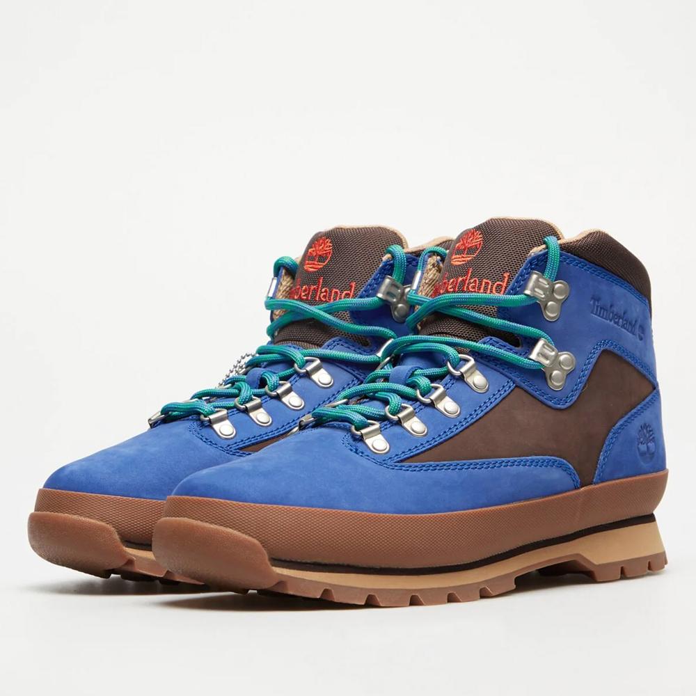 Buty męskie Timberland Euro Hiker Mid Lace TB0A2PUSELD1 - niebieskie