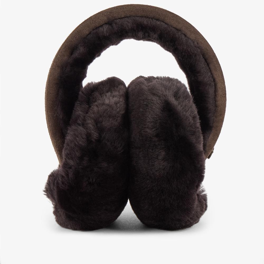 Nauszniki damskie Emu Australia Angahook Earmuffs W9403CHOC - brązowe