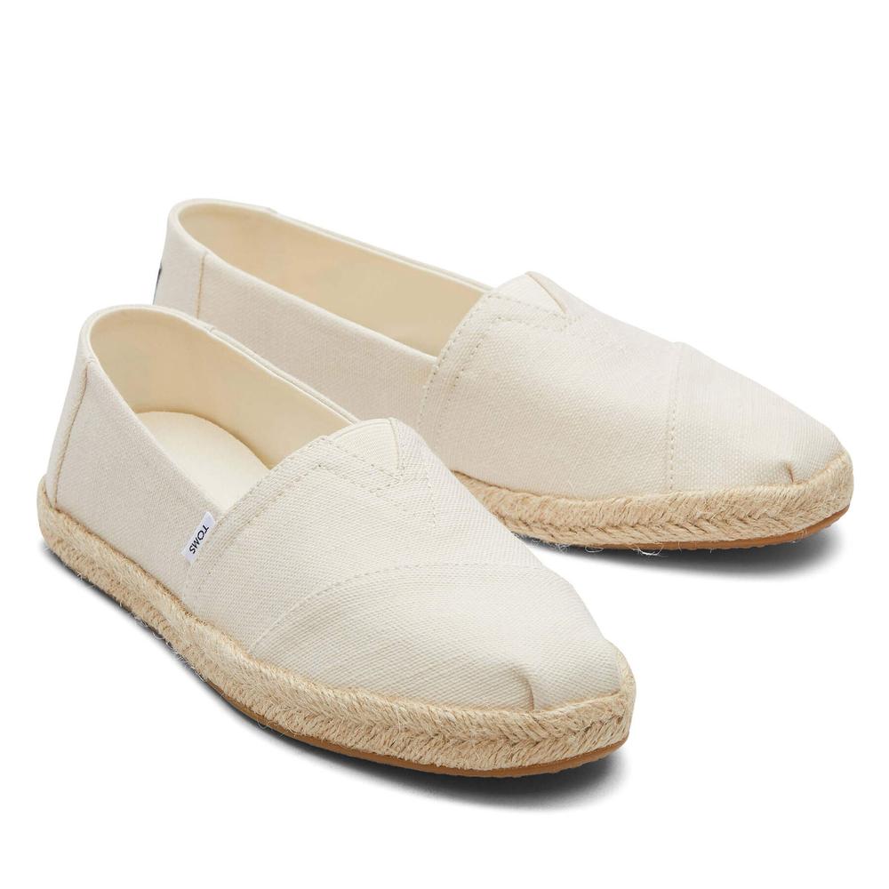 Buty Toms Alpargata Recycled Cotton Rope Espadrille 10019682 - beżowe