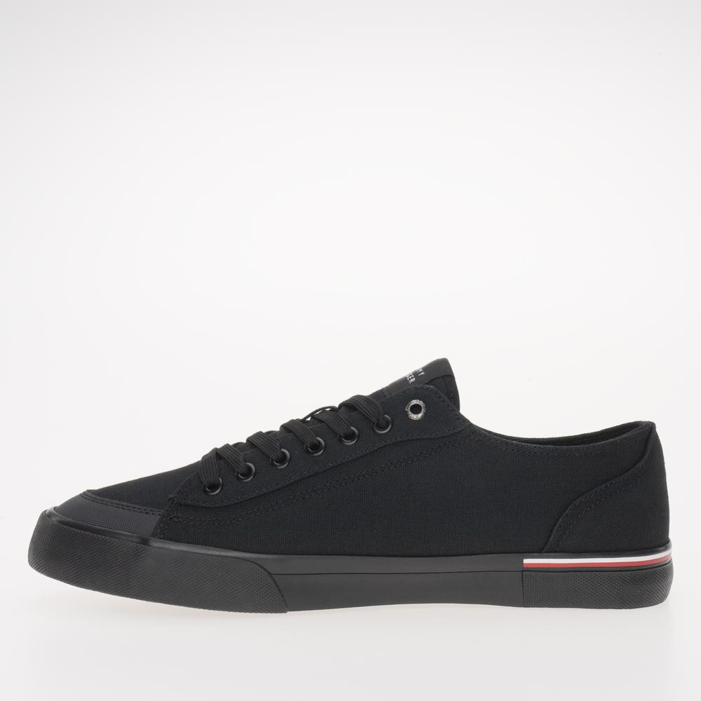 Buty Tommy Hilfiger Corporate Vulc Canvas FM0FM04954-BDS - czarne