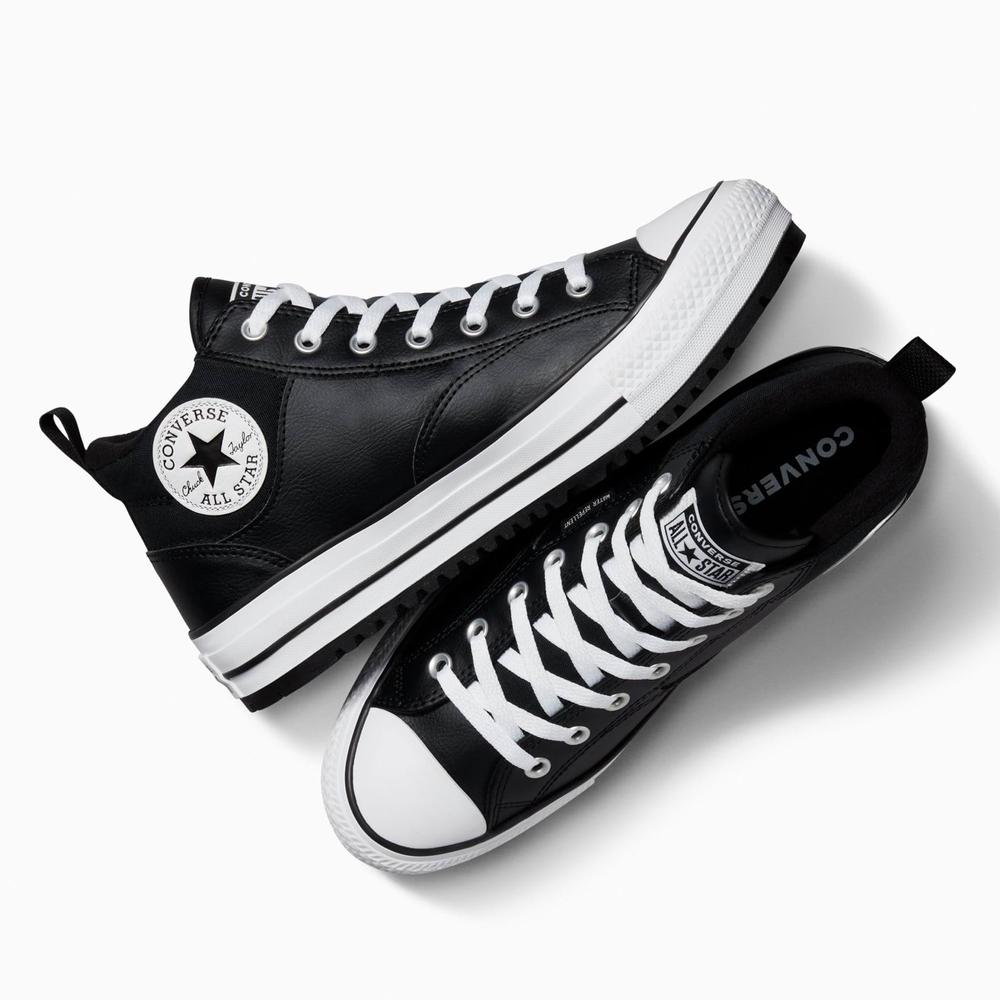 Buty męskie Converse Chuck Taylor All Star Malden Street Water Repellent A04477C - czarne