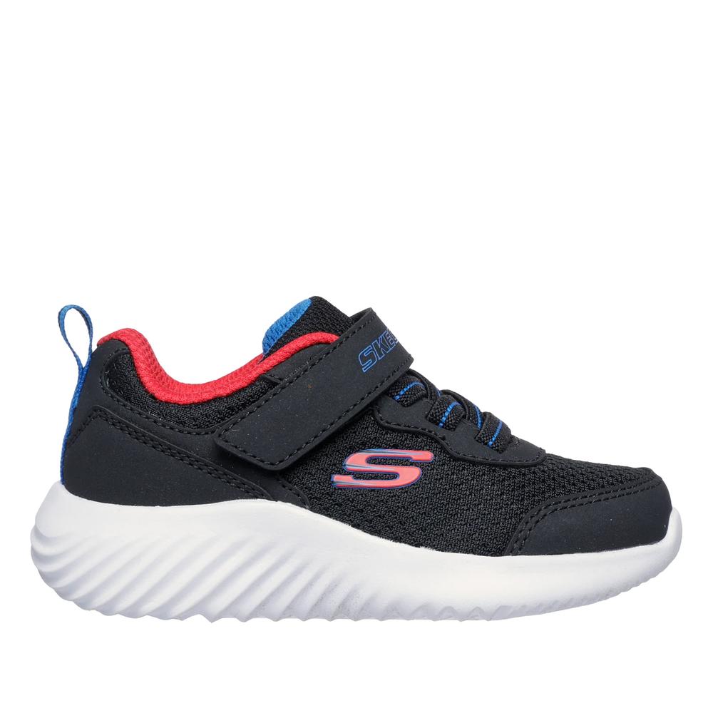 Buty dziecięce Skechers Bounder Techrox 403906NBLK - granatowe