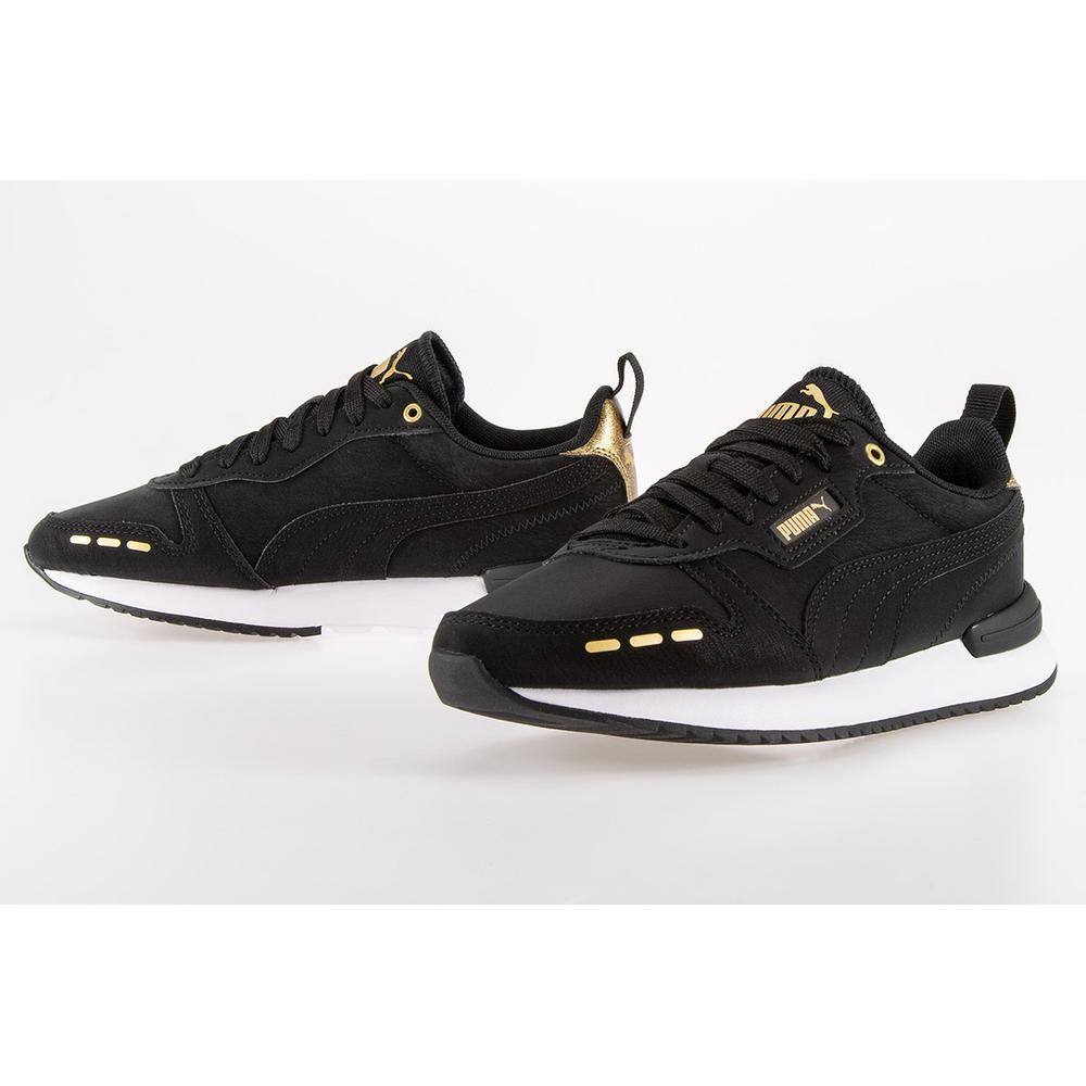 Buty Puma R78 Raw Metallics 38383302 - czarny