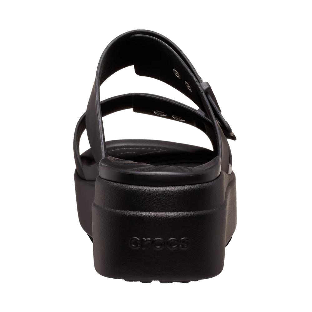 Klapki Crocs Brooklyn Buckle 207431-001 - czarne