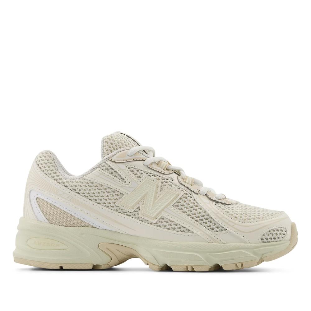 Buty młodzieżowe New Balance GR740KP - beżowe