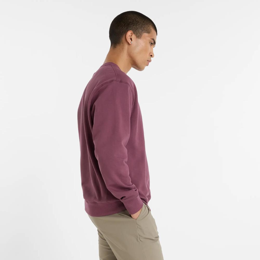 Bluza New Balance MT41506FDP - fioletowa