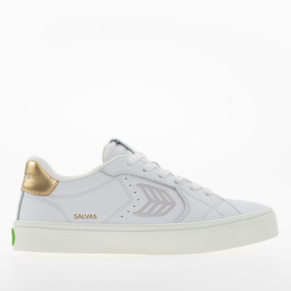Buty damskie Cariuma Salvas 411304W1N - białe