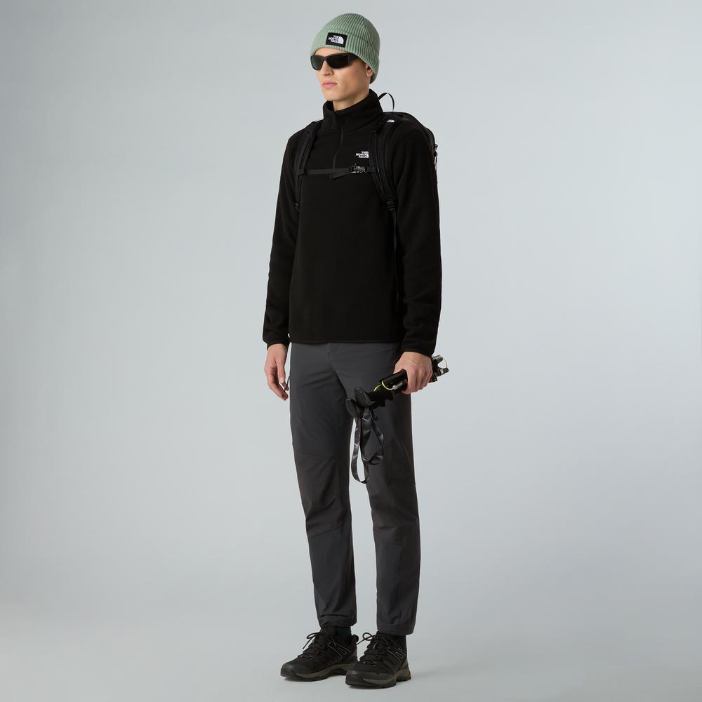 Bluza męska The North Face Glacier 1/4 Zip Fleece 0A8D0QJK31 - czarna