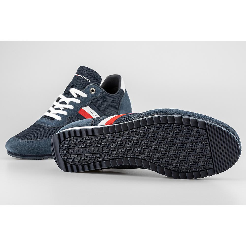 Tommy Hilfiger Essential Mesh Signature Tape Trainers > FM0FM03417-DW5