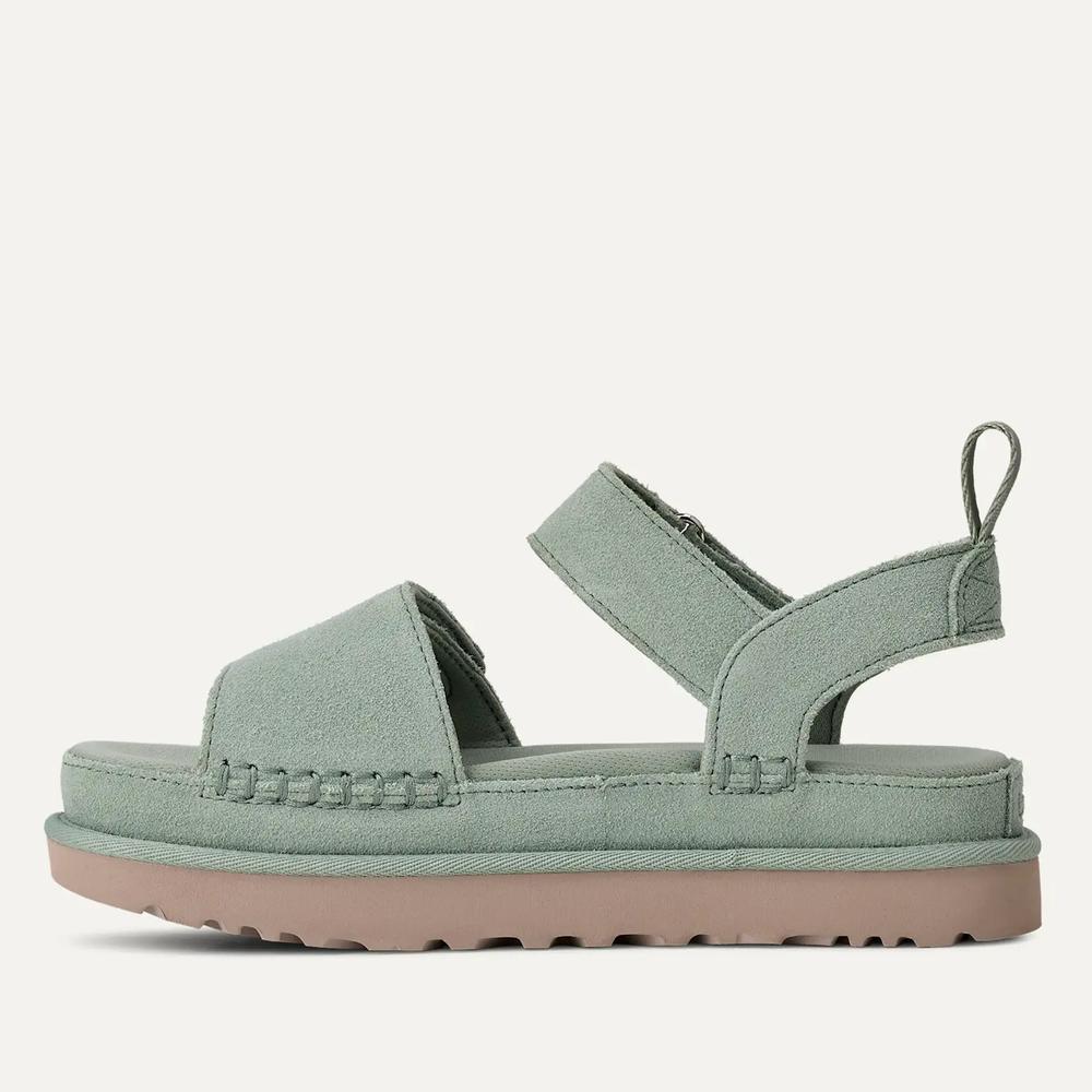 Sandały damskie Ugg Goldenstar 1136783-ART - zielone