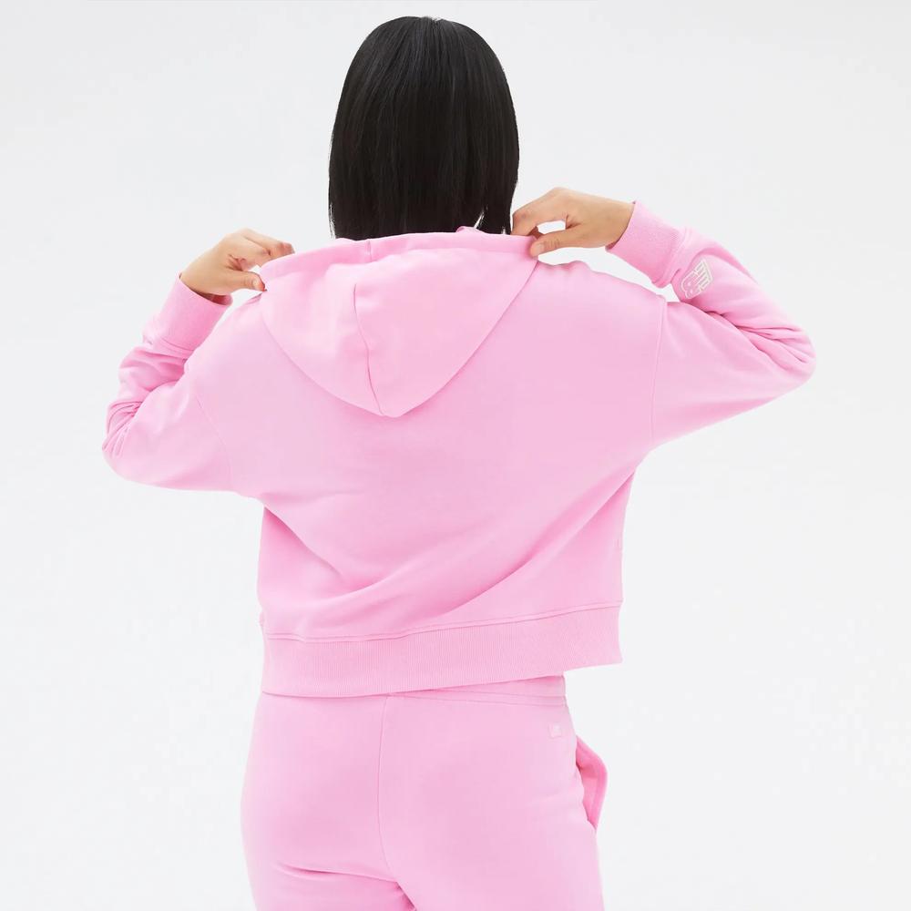 Bluza New Balance WT23512OTP - różowa