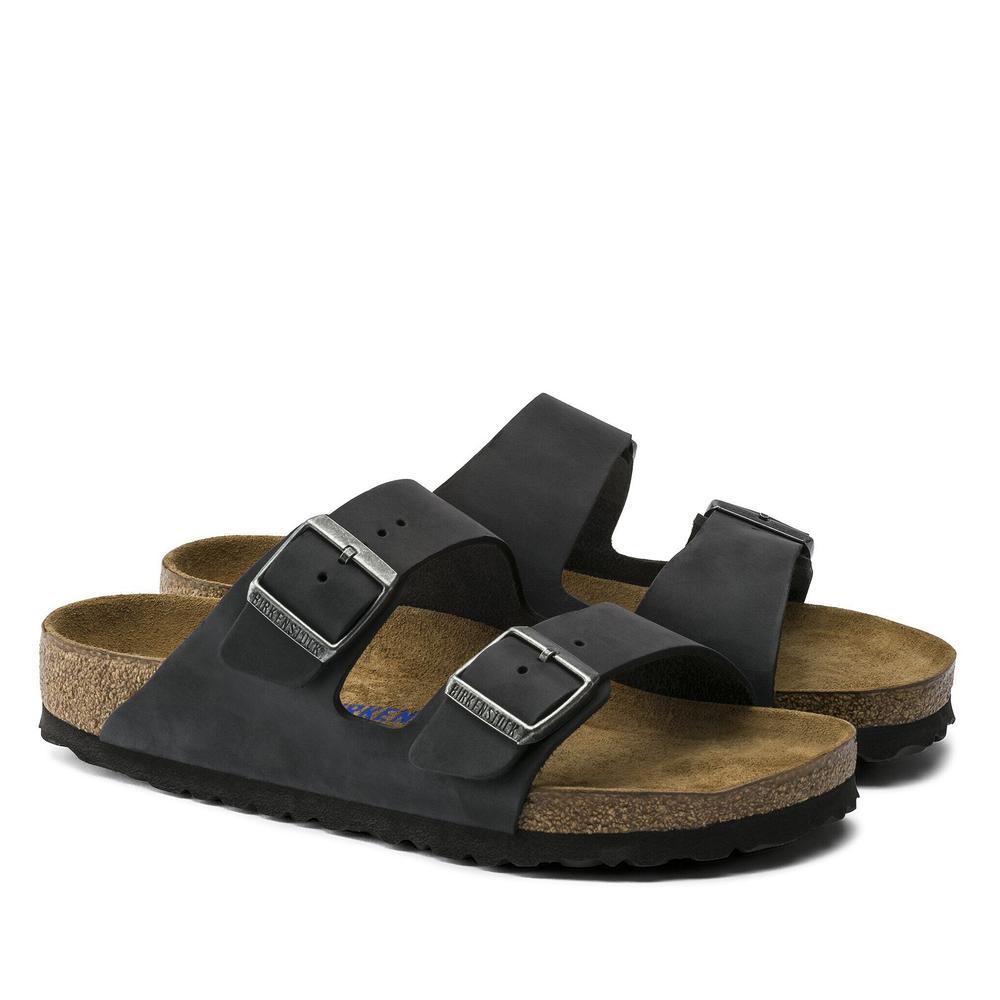 Klapki unisex Birkenstock Arizona SFB 752481 - czarne