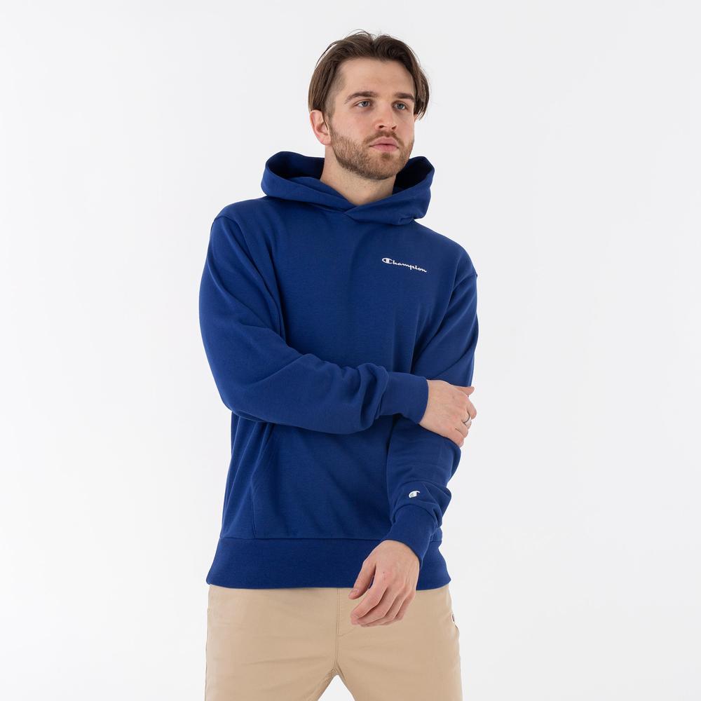 Bluza Champion Eco-Friendly Organic Cotton Hoodie 218926-BS559 - granatowa