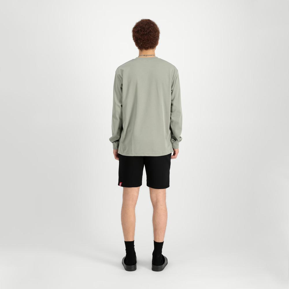 Spodenki męskie Alpha Industries Puff Print 14636503 - czarne