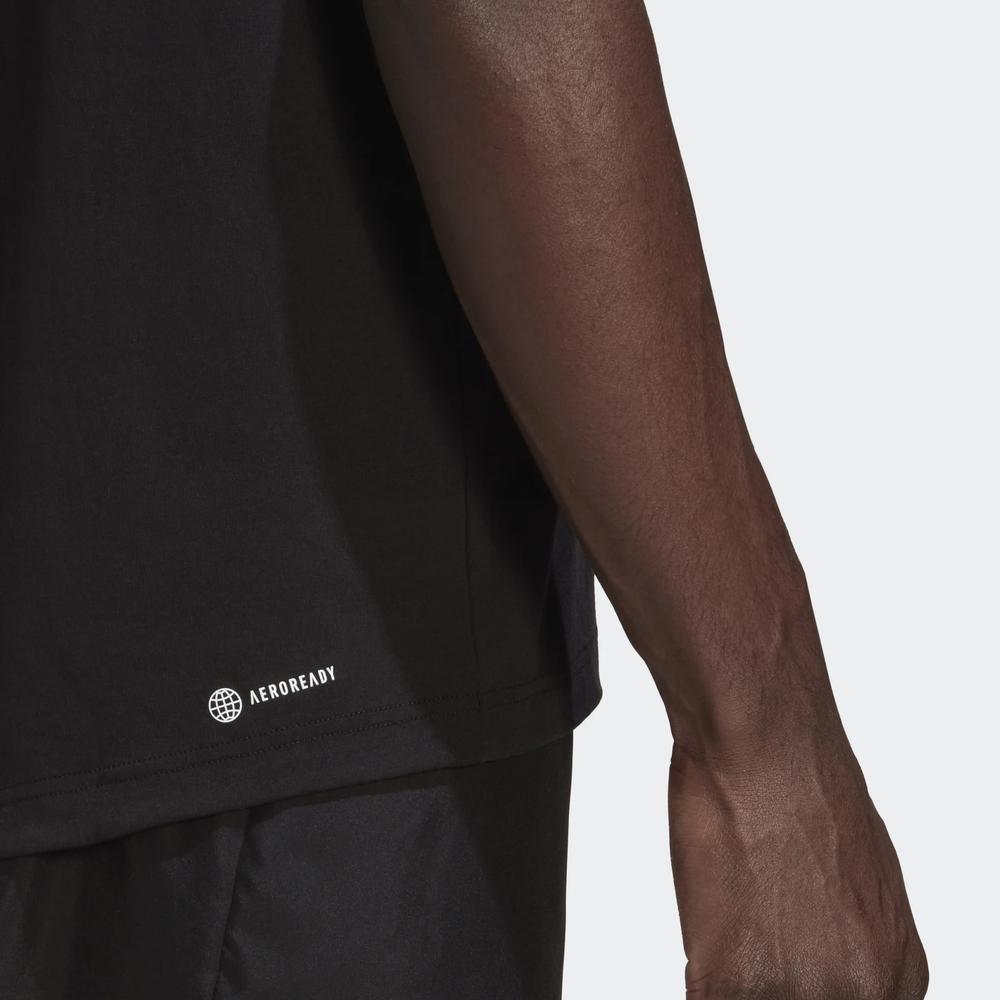 Koszulka adidas Designed To Move Logo HM4797 - czarna