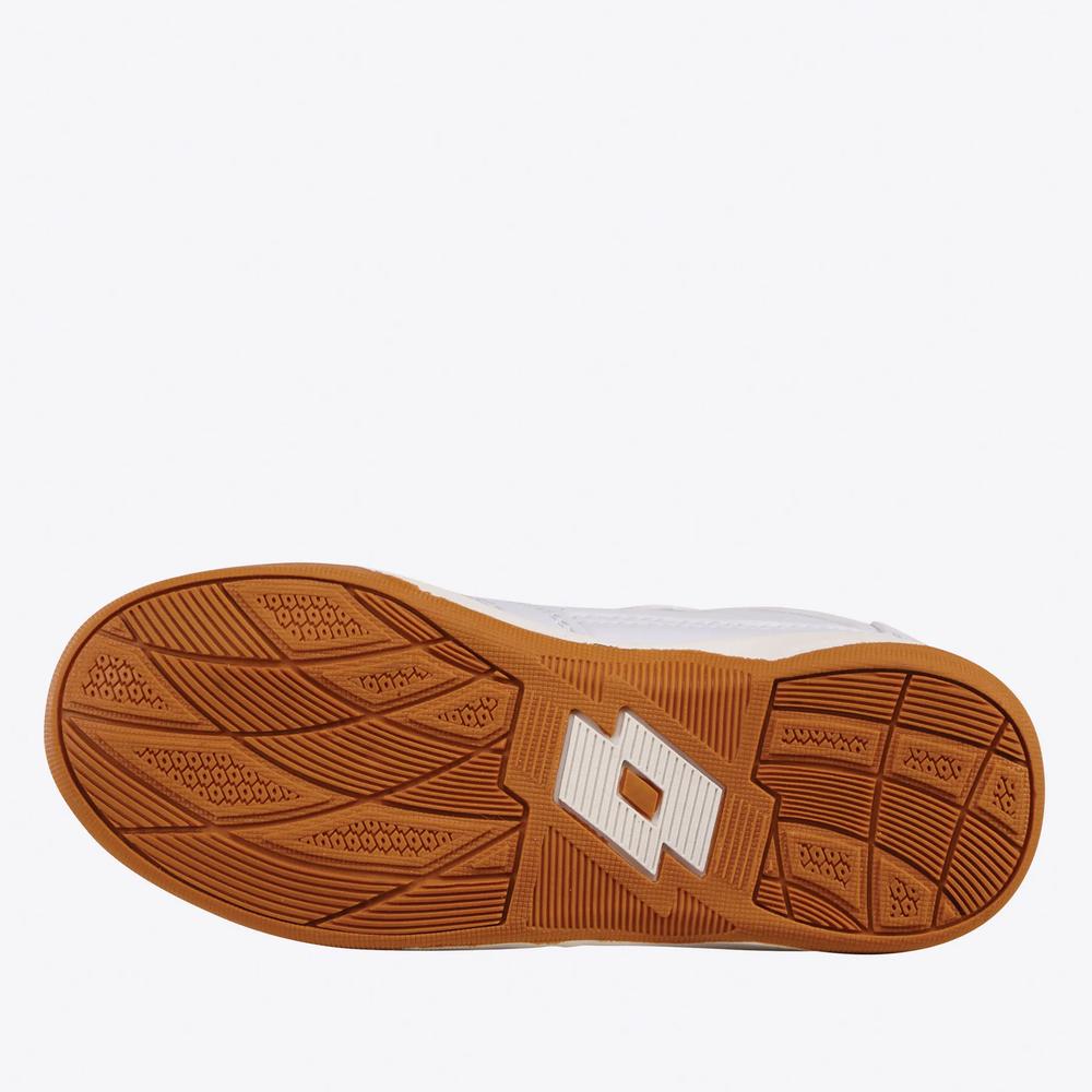Buty dziecięce Lotto Pacer 2600110K-1044 - białe
