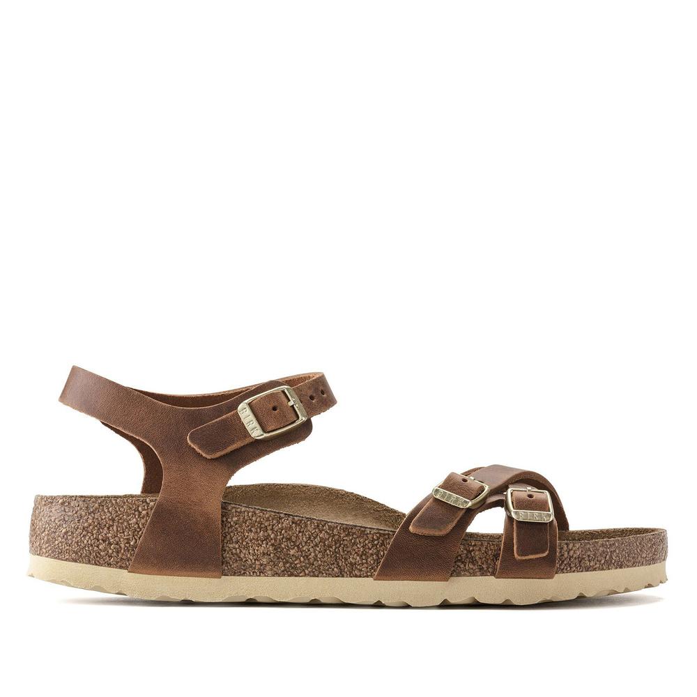 Sandały damskie Birkenstock Kumba 1021509 - brązowe