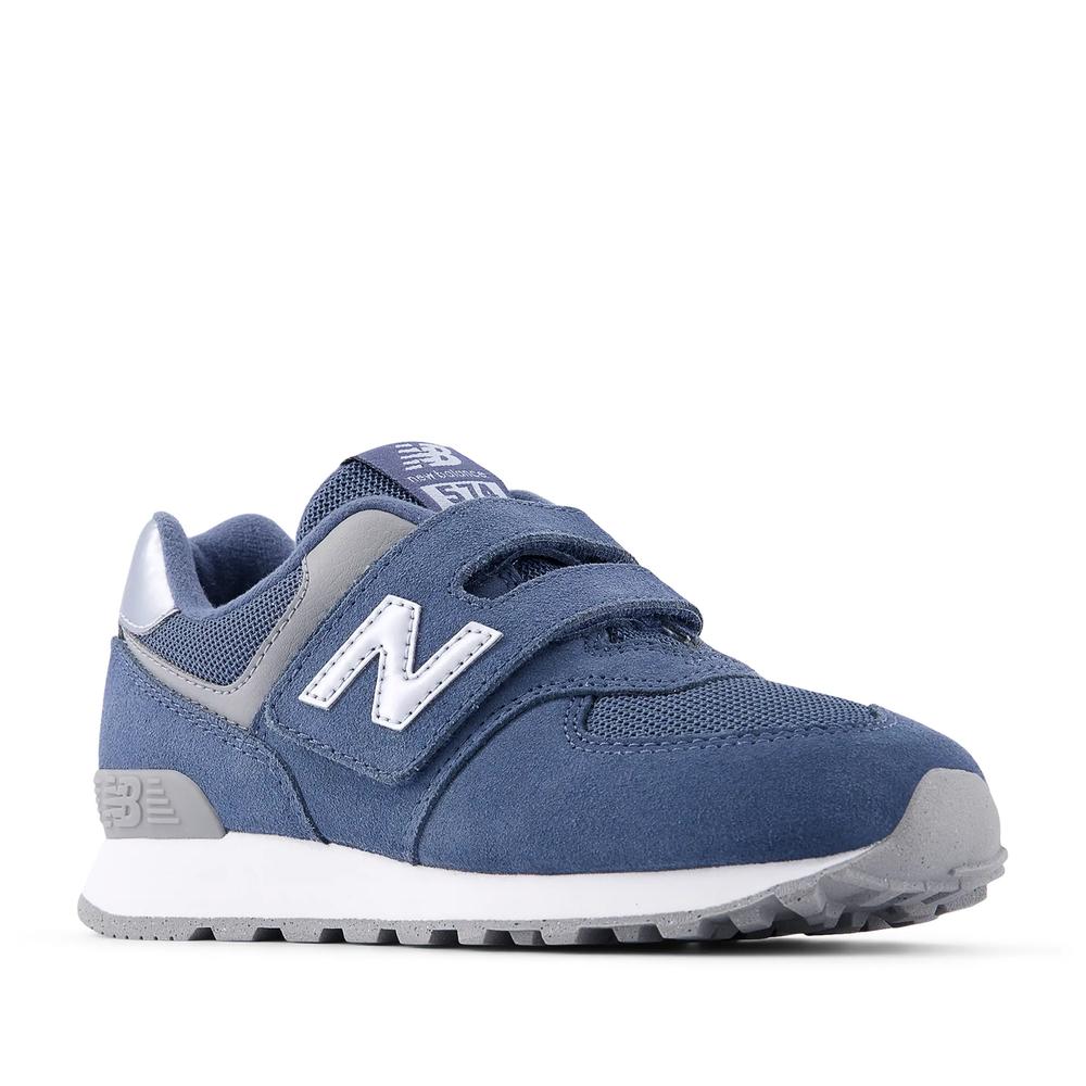 Buty dziecięce New Balance P5741UH - niebieskie