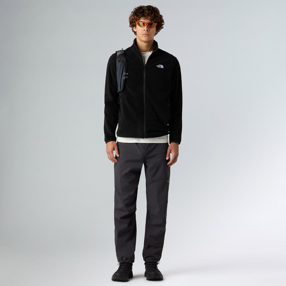 Bluza męska The North Face Glacier Full-Zip Fleece 0A8D0RJK31 - czarne