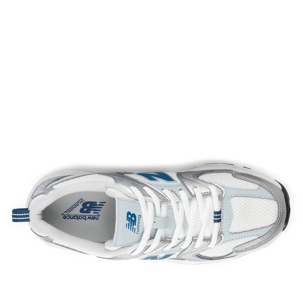 Buty młodzieżowe New Balance G5305TJ - srebrne