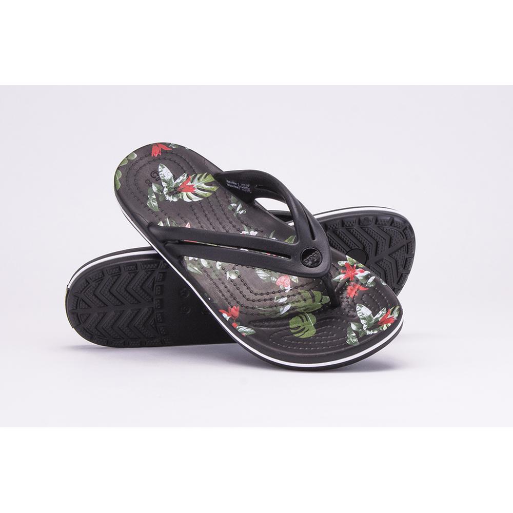 CROCS OBUWIE CROCBAND BOTANICAL PRINT > 206101-OFF