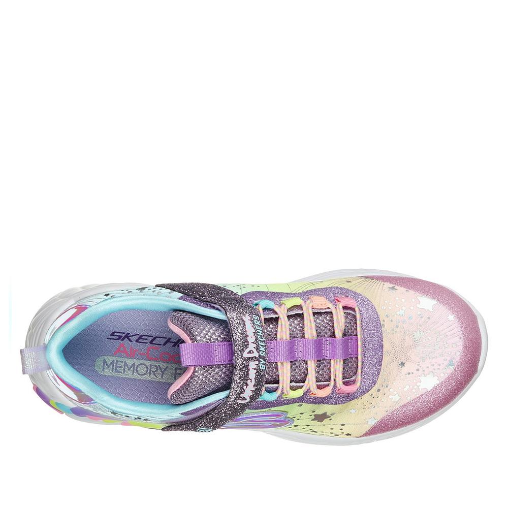 Buty Skechers S Lights Unicorn Dreams 302311LPRMT - multikolor