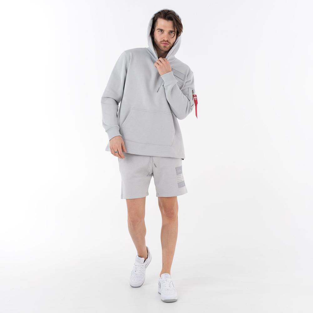 Spodenki Alpha Industries Patch Short LF 136360666 - szare