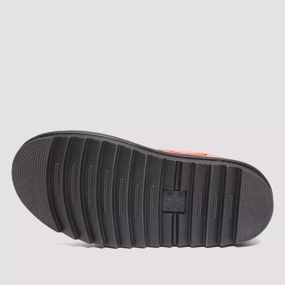 Sandały Dr Martens Voss Pisa Leather Strap 30723695 - pomarańczowy