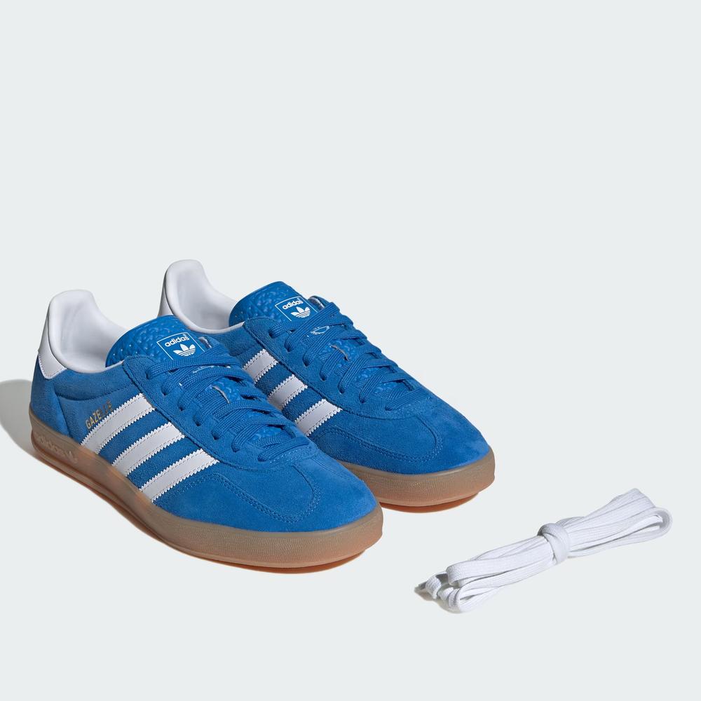 Buty adidas Gazelle Indoor JI2061 - niebieskie