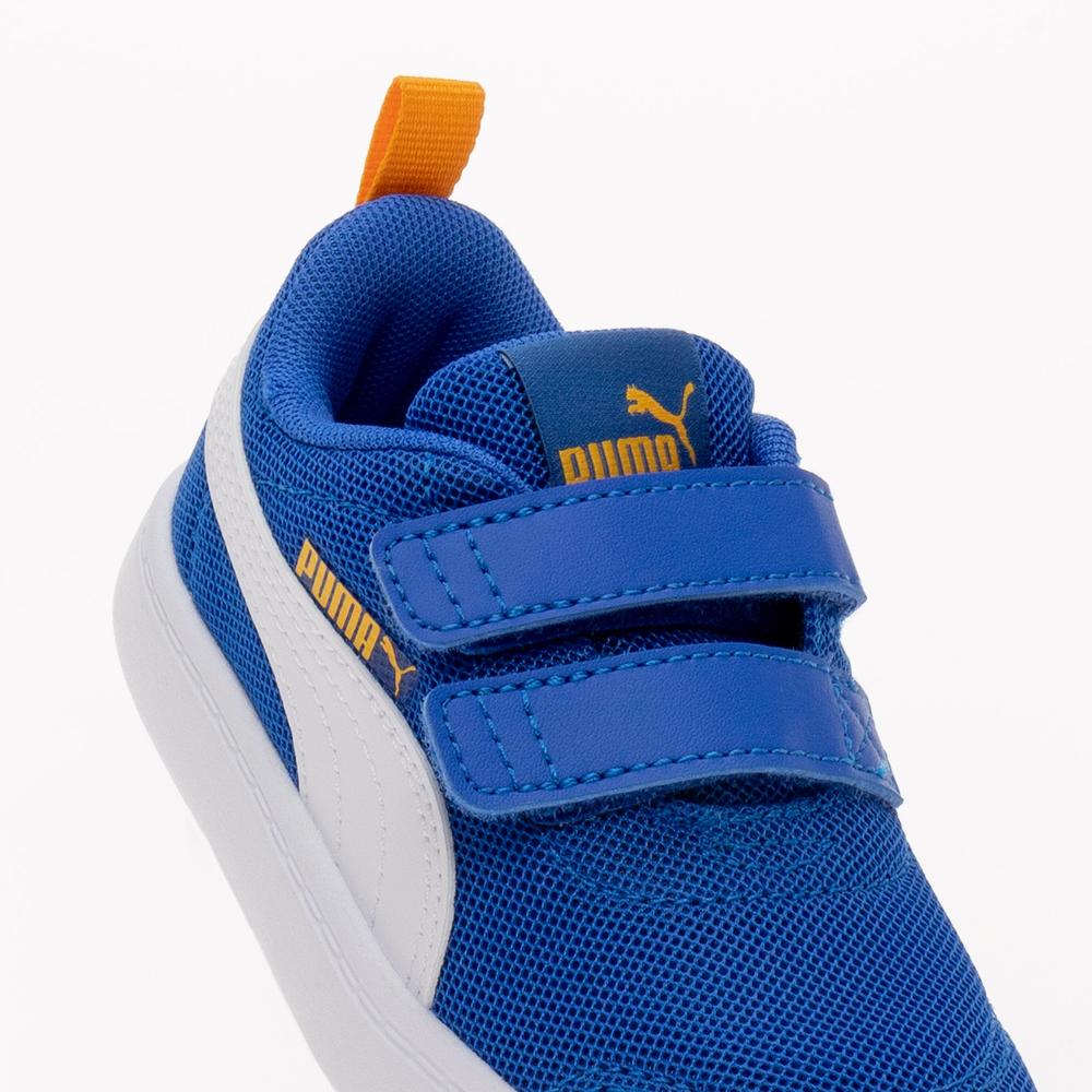 Buty Puma Courtflex V2 Mesh V Inf 37175914 - niebieskie
