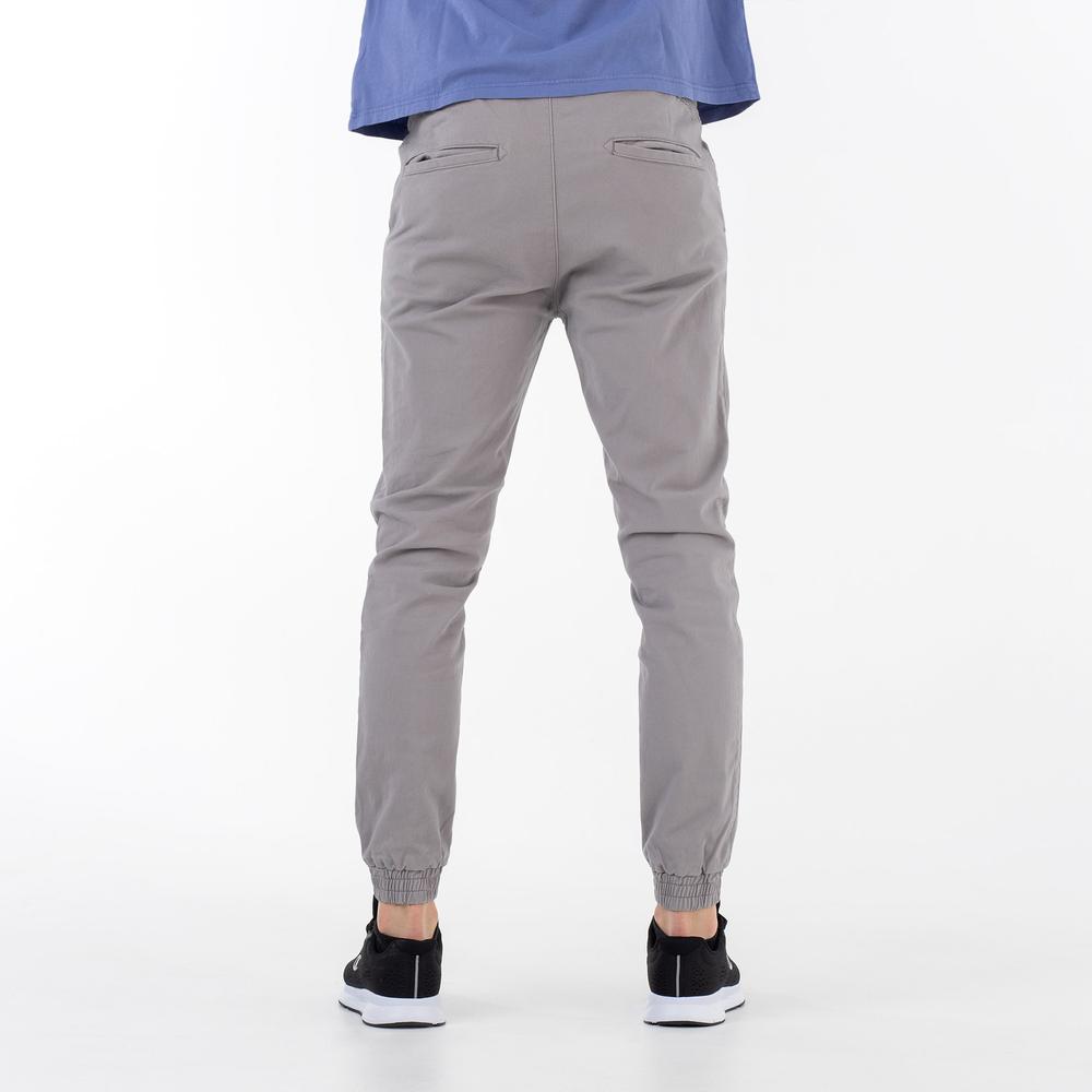 Spodnie Champion C Logo Cotton Twill Joggers 218169-ES033 - szare