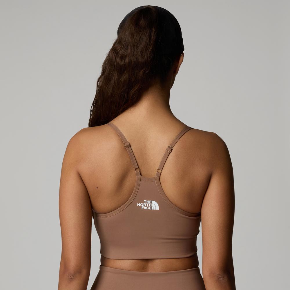 Biustonosz sportowy The North Face Flex 0A8BRU6IH1 - brązowy