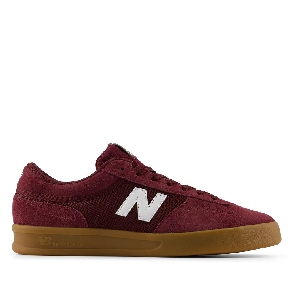 Buty unisex New Balance Numeric UN430BYG - bordowe