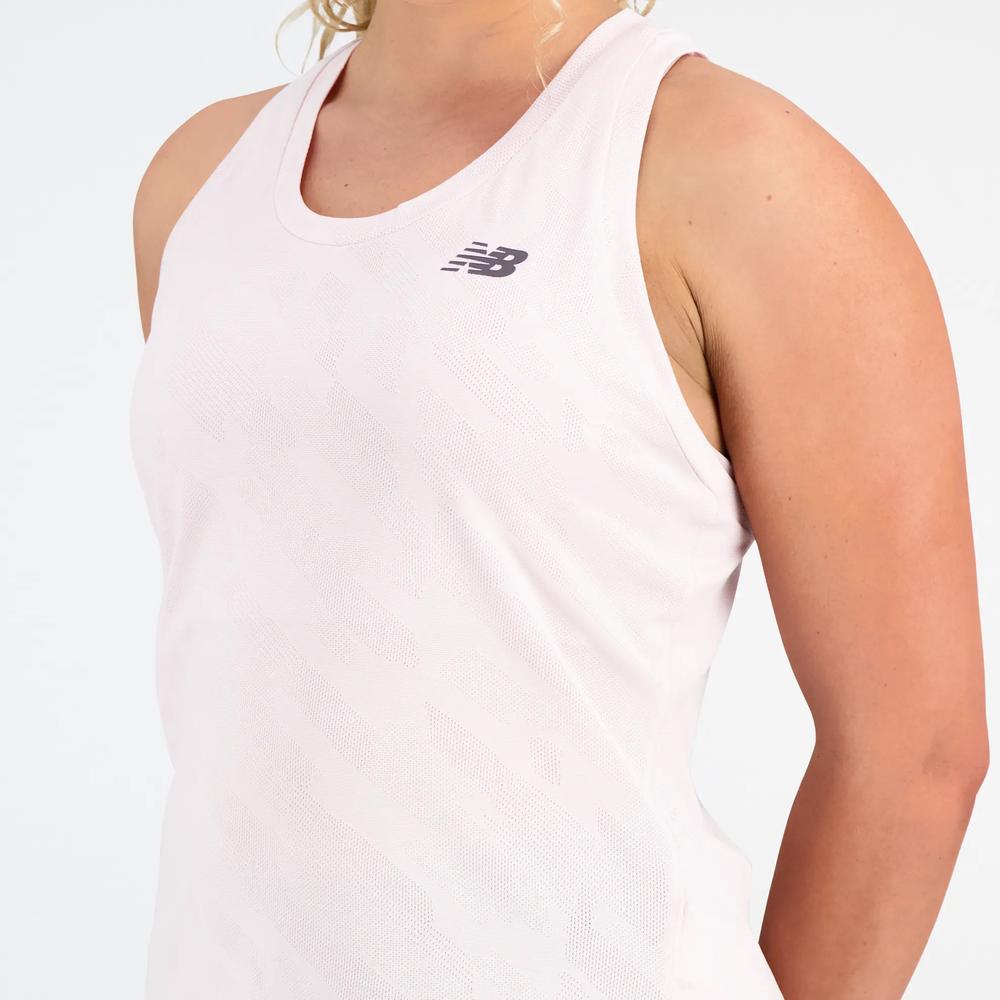 Koszulka New Balance WT23280SOI - różowa