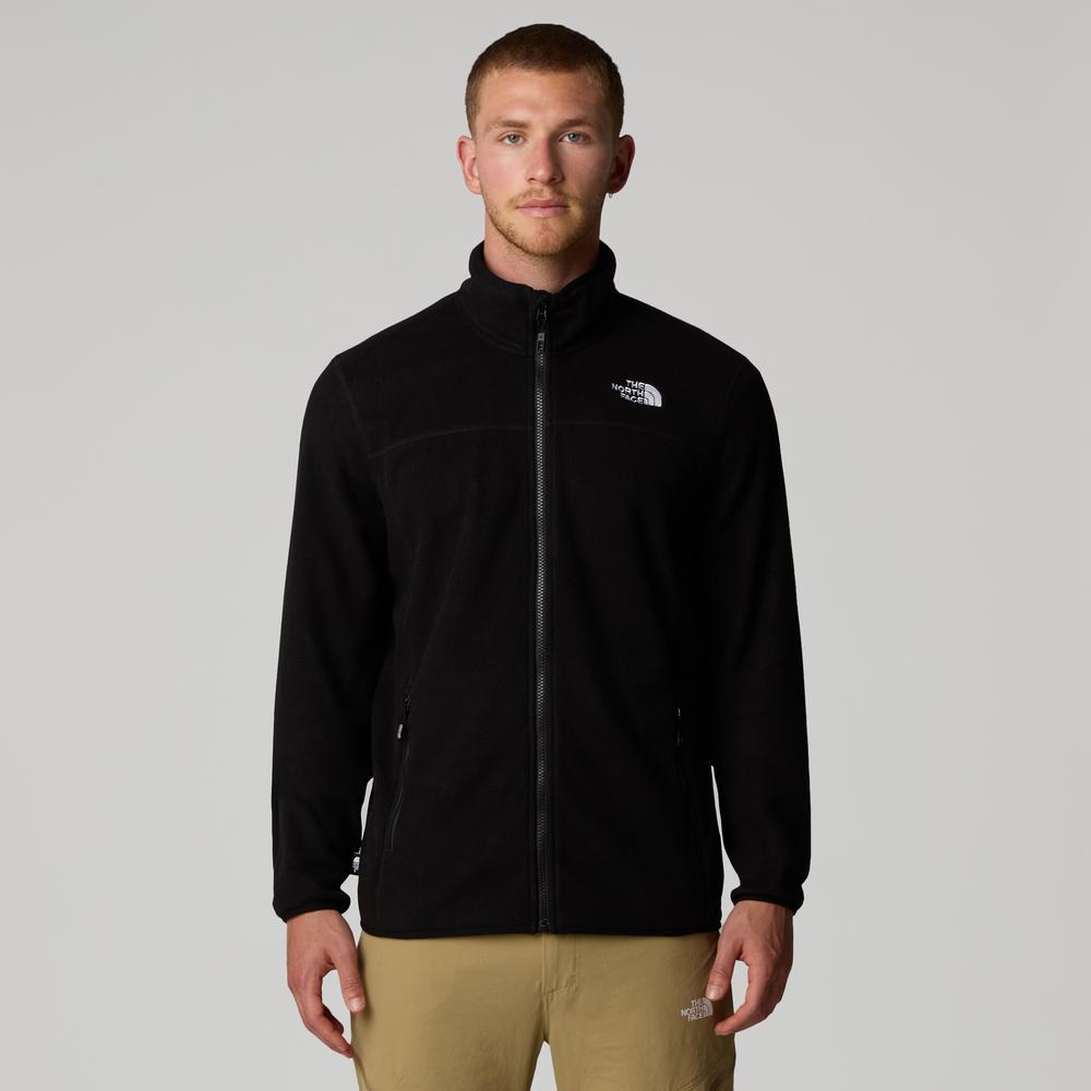 Bluza The North Face 100 Glacier Full-Zip Fleece 0A855X4H01 - czarna