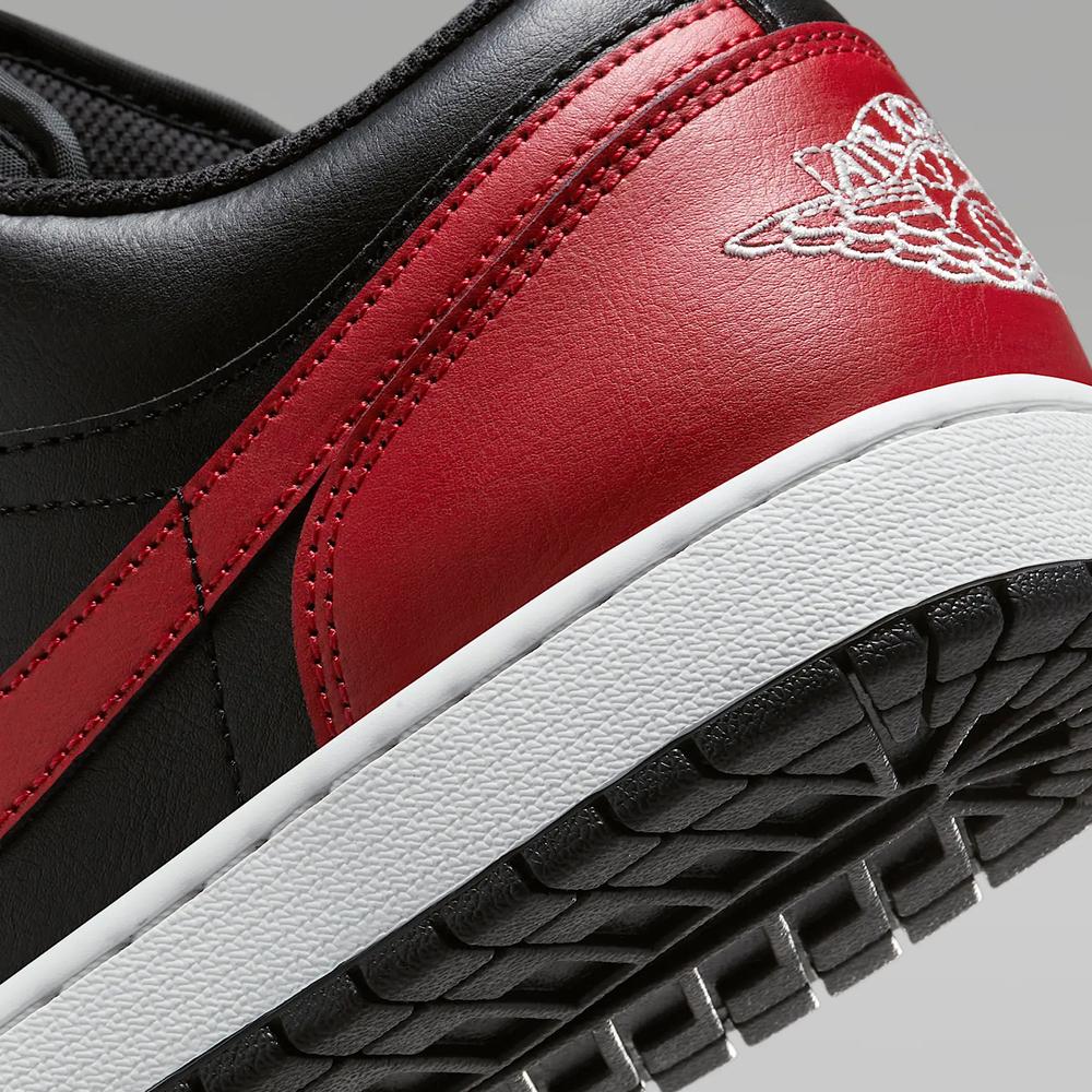Buty Nike Air Jordan 1 Low 553558-067 - czarno-czerwone