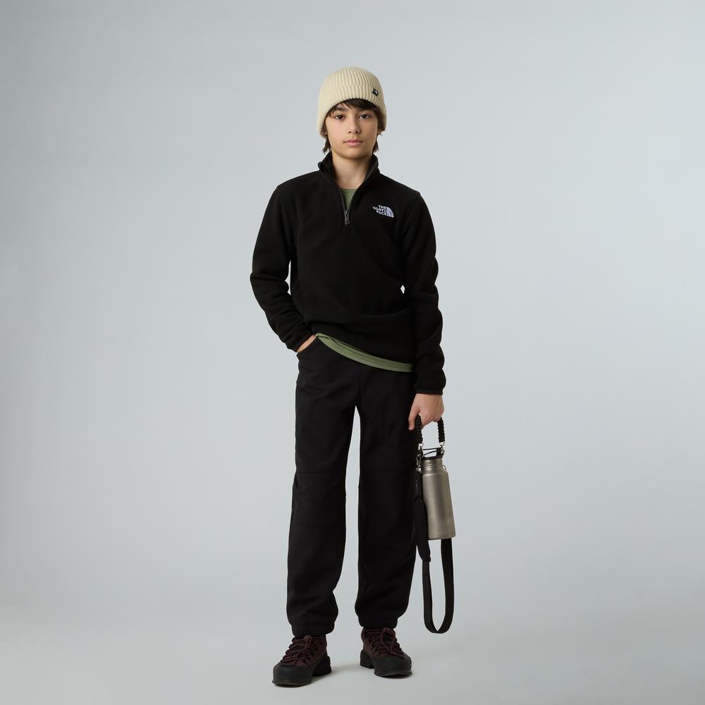 Bluza dziecięca The North Face Glacier 1/4 Zip Fleece 0A8CVGJK31 - czarna