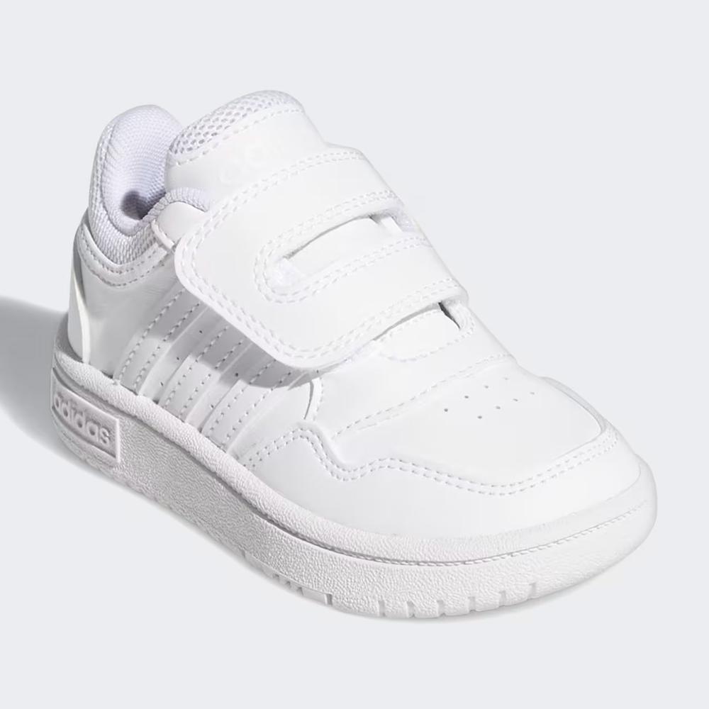 Buty dziecięce adidas Hoops 3.0 CF I GW0442 - białe