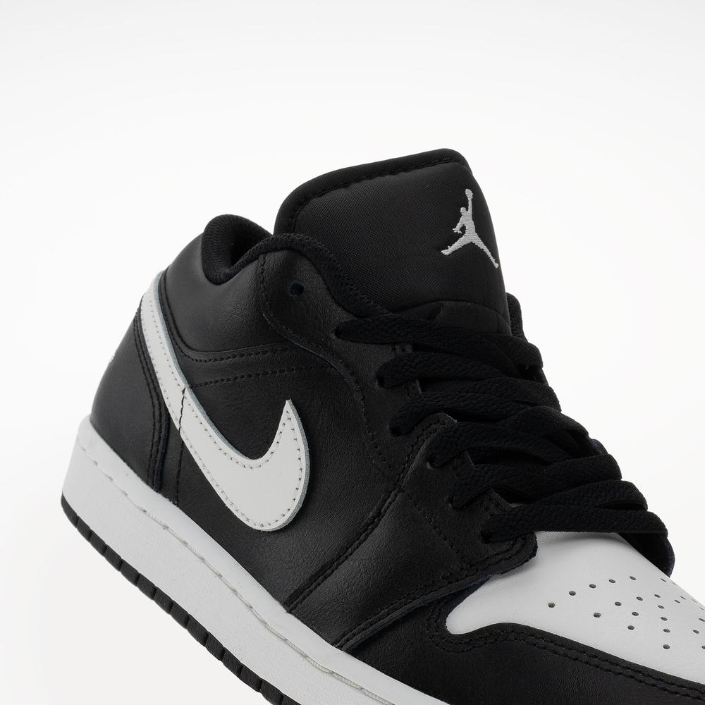 Buty męskie Nike Air Jordan 1 Low 553558-043 - czarno-białe