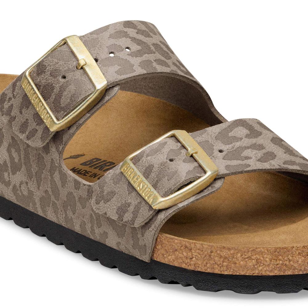 Klapki damskie Birkenstock Arizona 1031941 - szare