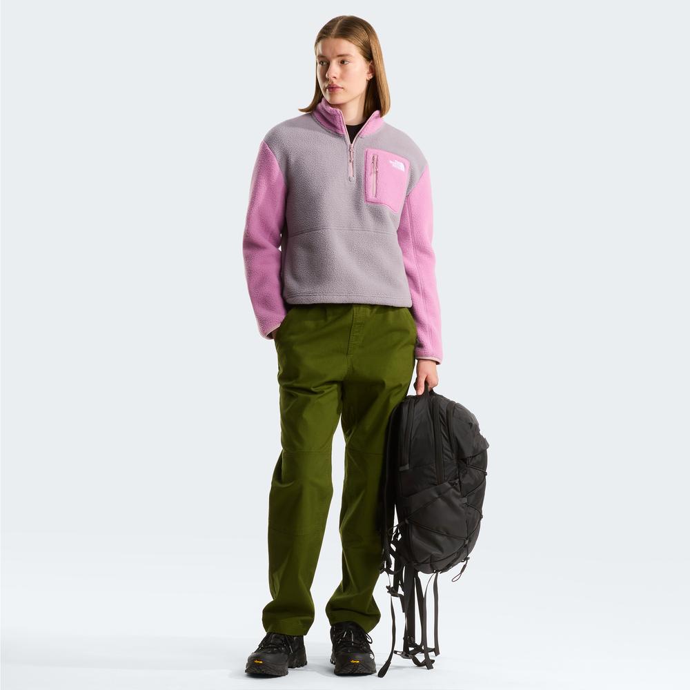Kurtka damska The North Face 1/4 Yumiori 0A8E89M5O1 - różowo-szara