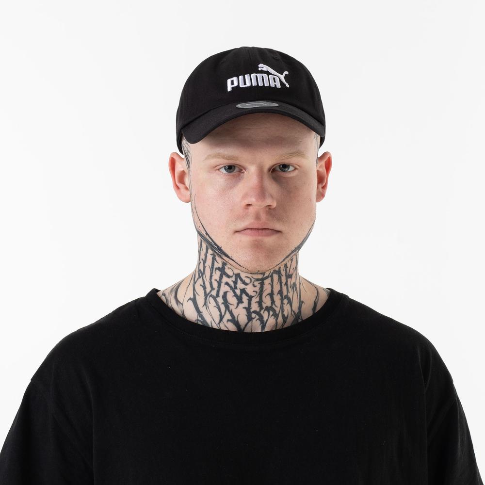 Czapka z daszkiem Puma ESS Cap JR Peacoat-No.1 02168801 - czarna