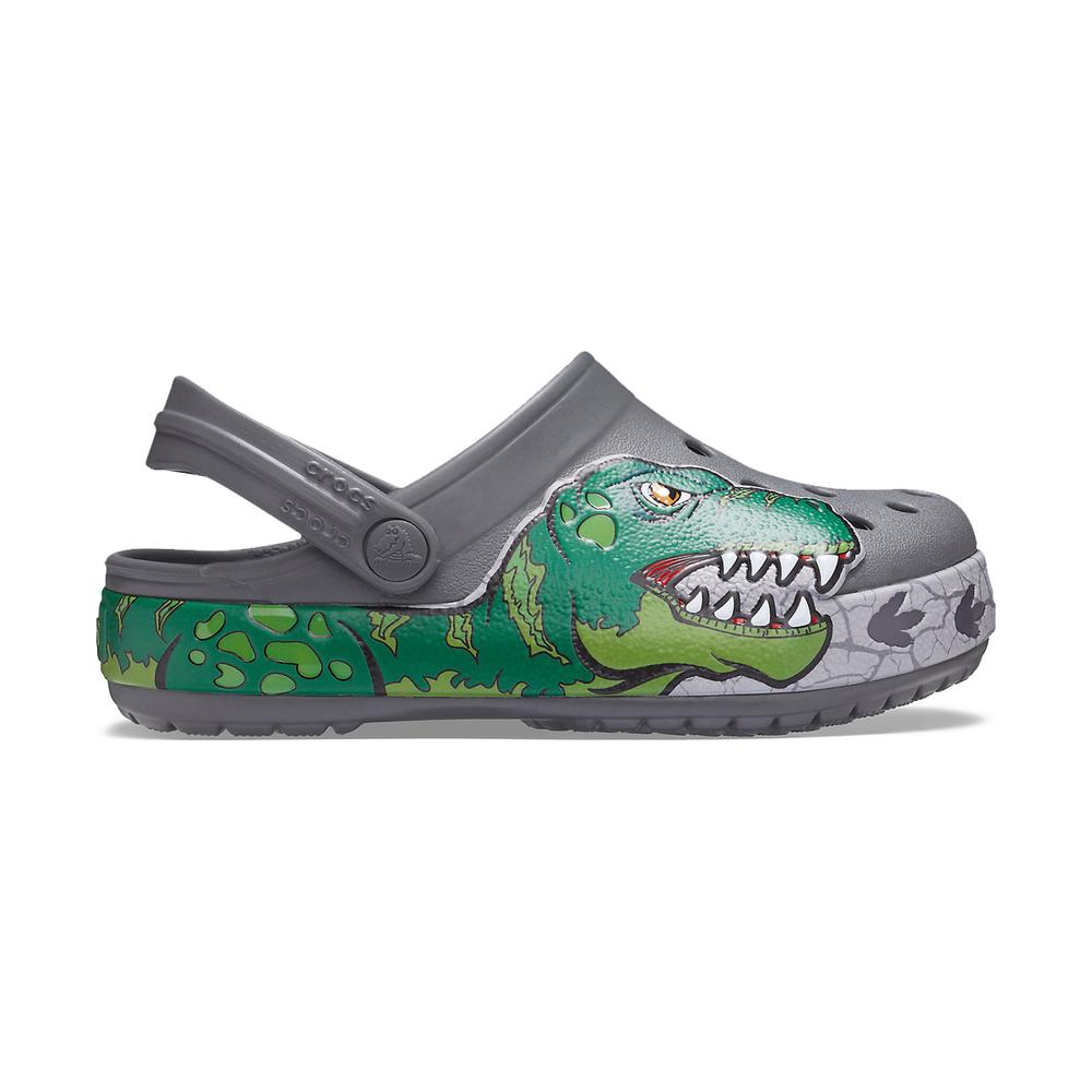 CROCS FUN LAB DINO BAND LIGHTS CLOG > 206157-0DA