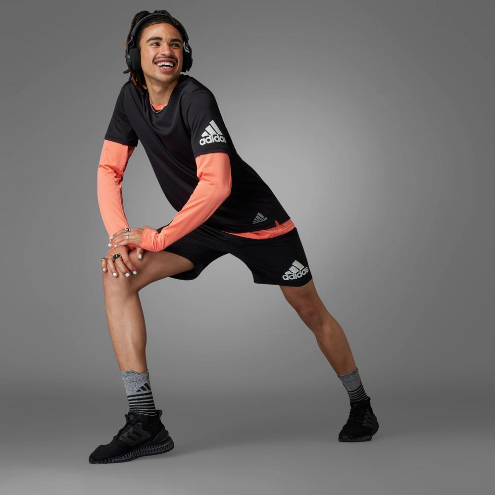 Spodenki adidas Run It Shorts H59883 męskie, granatowe