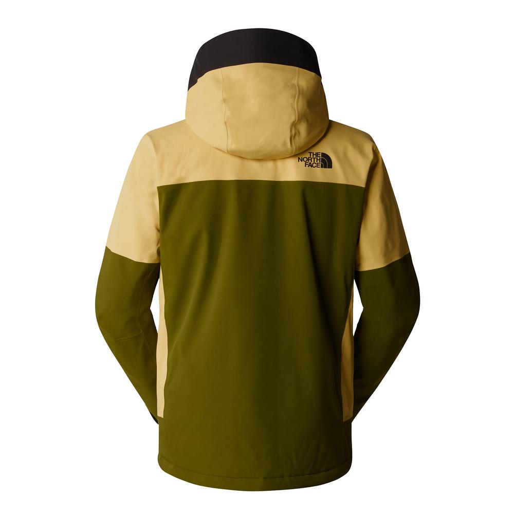 Kurtka The North Face Chakal 0A87Y65TI1 - zielono-żółta