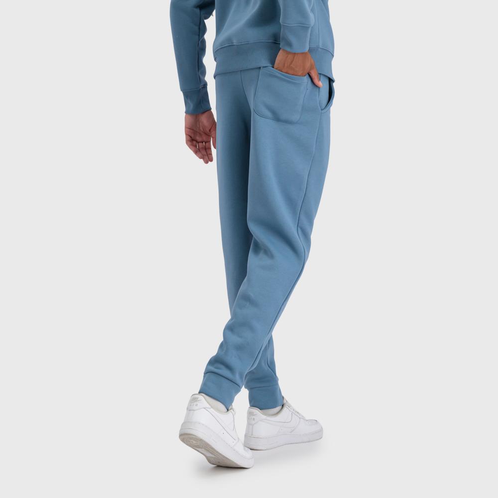 Spodnie Alpha Industries Organics EMB Jogger 118365671 - niebieskie