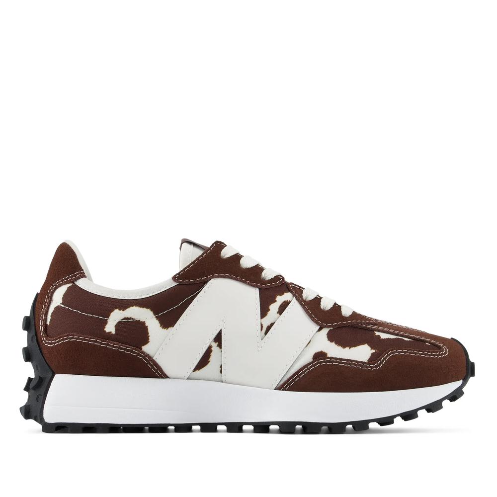 Buty damskie New Balance W327APC - brązowe